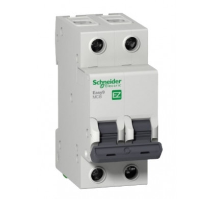 Выключатель автоматический 2П 50А C Schneider Electric EASY9  