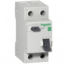 Выключатель автоматический дифференциальный АВДТ 16А 30мА Schneider Electric EASY9 